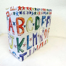 Load image into Gallery viewer, Recycled gift wrap - A-Z
