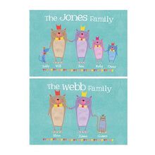 Load image into Gallery viewer, Personalised Bear Family Portrait