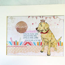 Load image into Gallery viewer, Personalised Pet Dog Print