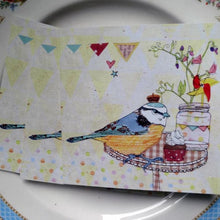Load image into Gallery viewer, Pack of 6 Happy Bird Cards