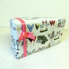 Load image into Gallery viewer, Recycled gift wrap - Happy couples