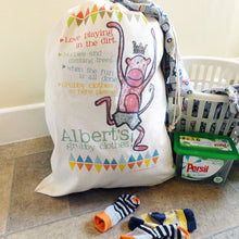 Load image into Gallery viewer, Personalised Laundry Bag