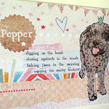Load image into Gallery viewer, Personalised Pet Dog Print