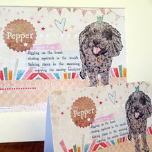Load image into Gallery viewer, Personalised Pet Dog Print