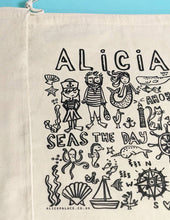 Load image into Gallery viewer, Personalised Colour It In Craft Sack