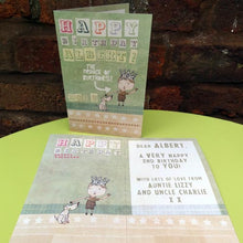 Load image into Gallery viewer, Personalised Royal Birthday Card