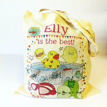 Load image into Gallery viewer, Personalised Best Teacher Bag