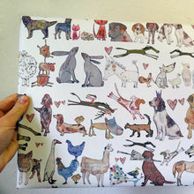 Load image into Gallery viewer, Personalised Pet Dog Print