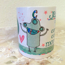 Load image into Gallery viewer, Personalised tea monster mug