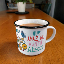 Load image into Gallery viewer, Personalised Best Auntie Mug
