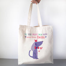 Load image into Gallery viewer, Personalised Best Dog Mum Bag