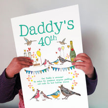 Load image into Gallery viewer, Personalised Big Milestone Birthday Card
