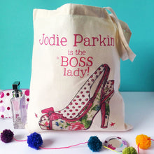 Load image into Gallery viewer, Personalised 'Boss' Bag