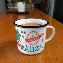 Load image into Gallery viewer, Personalised Christmas Mug