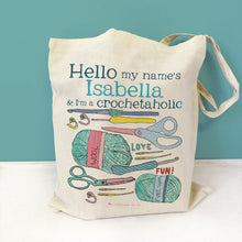Load image into Gallery viewer, Personalised Bag For Craftaholics