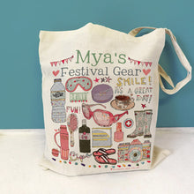 Load image into Gallery viewer, Personalised Festival Survival Bag