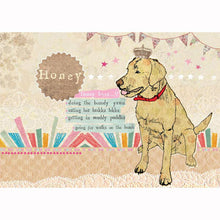 Load image into Gallery viewer, Personalised Pet Dog Print