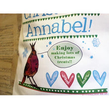 Load image into Gallery viewer, Personalised 'Merry Christmas' apron