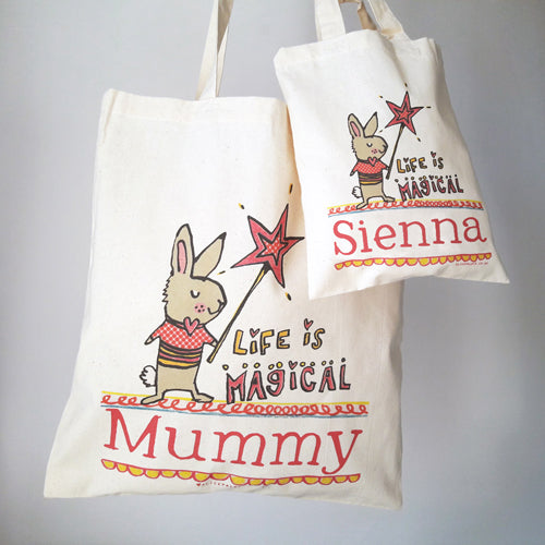 Personalised Mummy and Me Matching Bags
