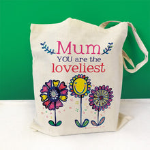 Load image into Gallery viewer, Mum's The Word Personalised Bag