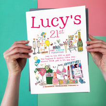 Load image into Gallery viewer, Personalised Big Milestone 21st Birthday Card