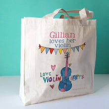 Load image into Gallery viewer, Personalised Music Bag