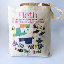 Load image into Gallery viewer, Personalised Childminder Bag
