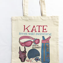 Load image into Gallery viewer, Personalised Wild Swimming Bag