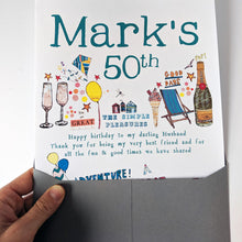 Load image into Gallery viewer, Personalised Big Milestone 21st Birthday Card