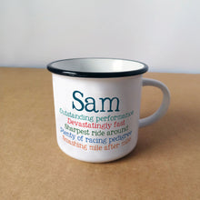 Load image into Gallery viewer, Personalised Cyclists Gift Mug
