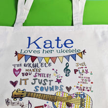 Load image into Gallery viewer, Personalised Music Bag