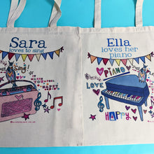 Load image into Gallery viewer, Personalised Music Bag