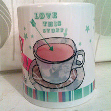 Load image into Gallery viewer, Top tea drinker personalised mug