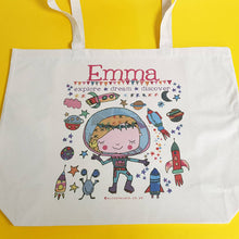Load image into Gallery viewer, Personalised Space Bag