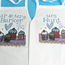 Load image into Gallery viewer, Personalised Mr &amp; Mrs Apron
