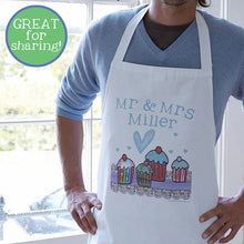 Load image into Gallery viewer, Personalised Mr & Mrs Apron
