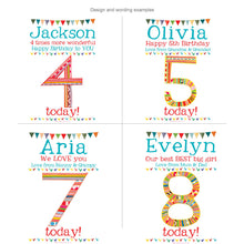 Load image into Gallery viewer, Personalised 1st Birthday Toysack