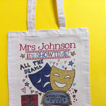 Load image into Gallery viewer, Personalised All The Drama Theatre Bag