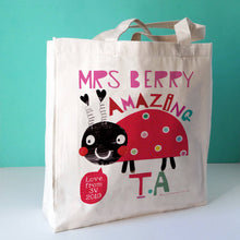Load image into Gallery viewer, Personalised Amazing Teacher Bag