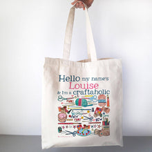Load image into Gallery viewer, Personalised Craft Bag