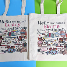 Load image into Gallery viewer, Personalised Craft Bag