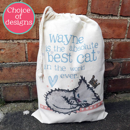 Personalised 'Best Pet' Storage Bag