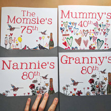 Load image into Gallery viewer, Personalised Big Milestone Birthday Card