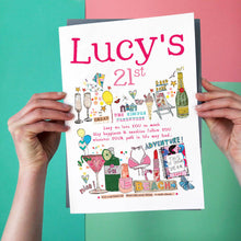 Load image into Gallery viewer, Personalised Big Milestone Birthday Card