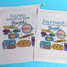 Load image into Gallery viewer, Personalised Bread Storage Bag