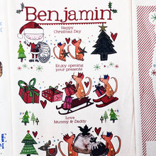 Load image into Gallery viewer, Personalised Story Time Christmas Sack