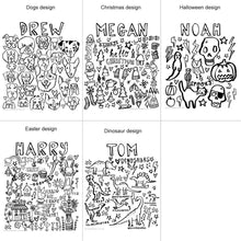 Load image into Gallery viewer, Personalised Colour It In Craft Sack