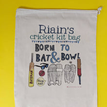 Load image into Gallery viewer, Personalised Cricket Kit Bag