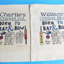 Load image into Gallery viewer, Personalised Cricket Kit Bag