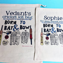 Load image into Gallery viewer, Personalised Cricket Kit Bag